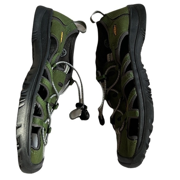 Keen Whisper Jade Green Neutral Gray Water Shoe - Picture 5 of 10